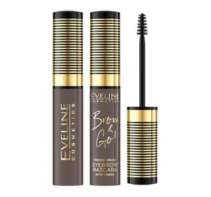 Стойкая тушь для бровей с микрофиброй Eveline серии Brow & Go! 04 Ash Brown 6 мл (5903416020691) Стойкая тушь для бровей с микрофиброй Eveline серии Brow & Go! 04 Ash Brown 6 мл (5903416020691)